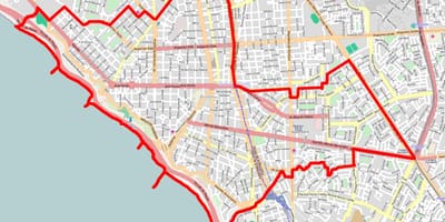 لیما miraflores نقشه