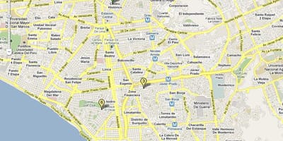 نقشه lince لیما پرو