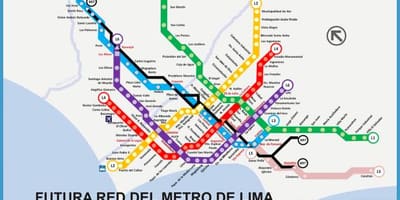 نقشه metropolitano لیما
